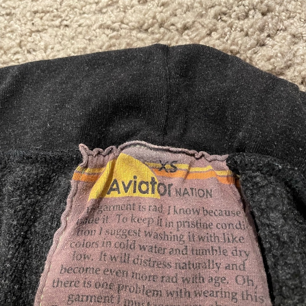Aviator Nation Black and White Track Pants - Picture 5 of 6